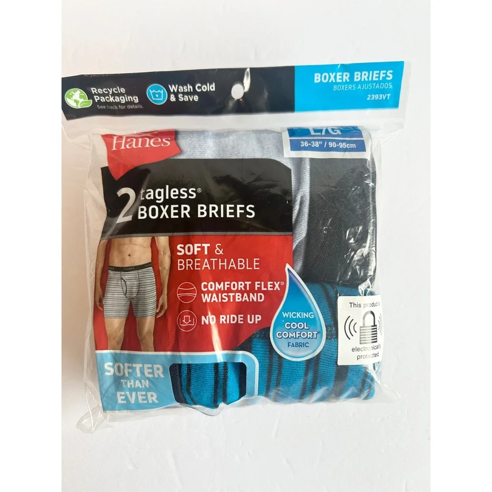 Hanes tagless boxer